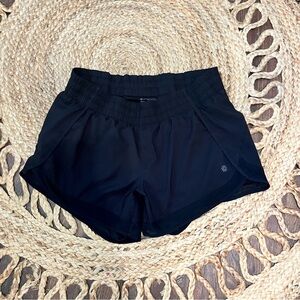 Black athleta shorts mesh shorts size small